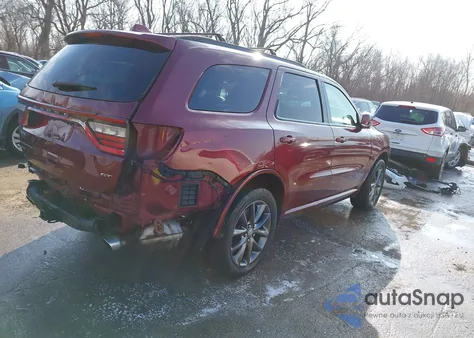 2017 Dodge Durango Gt Awd from USA, damaged, VIN 1C4RDJDG1HC601291